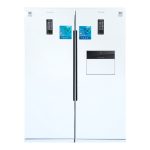 یخچال فریزر دوقلو تاکنوگلد مدل 601